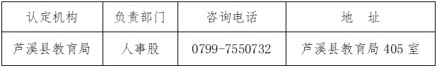 江西教师资格证认定